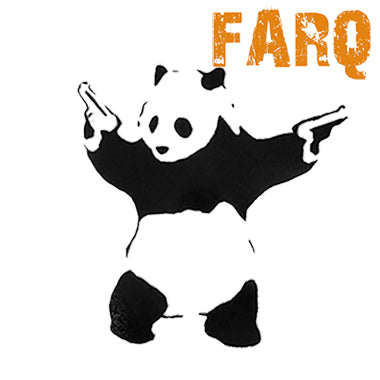 Panda With Guns Shopping Bag