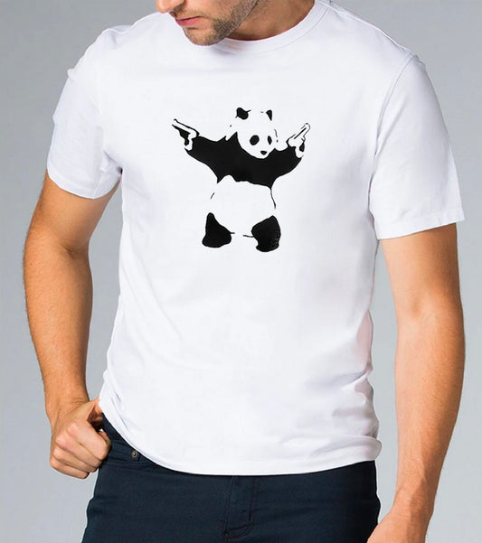 Banksy Panda with Guns