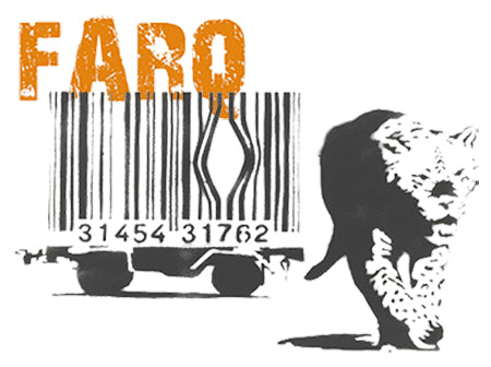 Leopard Barcode Organic Shopping Bag