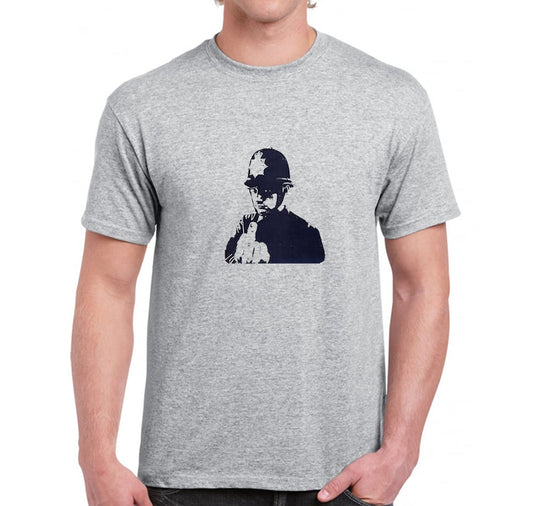 Banksy Rude Policeman