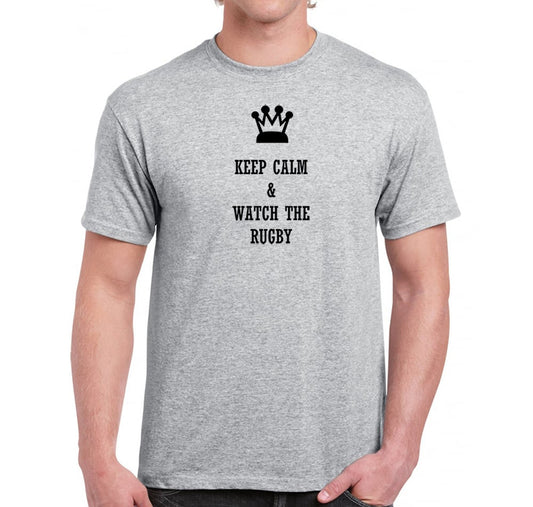 Keep Calm & Watch The Rugby - Farq  